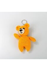 Sarı Ayıcık Tasarım El Yapımı Amigurumi Anahtarlık