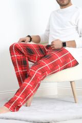 Unisex Pijama Altı Kırmızıbeyaz - 18529.1838.