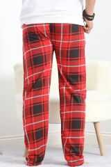 Unisex Pijama Altı Kırmızıbeyaz - 18529.1838.