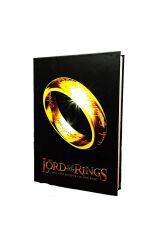 Siyah L. Of The Rings Tasarım 160 Sayfa Çizgisiz Defter