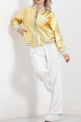 Varak Bomber Ceket Gold - 2614.1367.