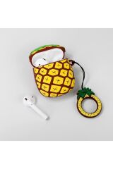 Ananas Tasarım Airpods Uyumlu Silikon Kılıf