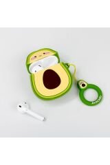 Avocado Tasarım Airpods Uyumlu Silikon Kılıf