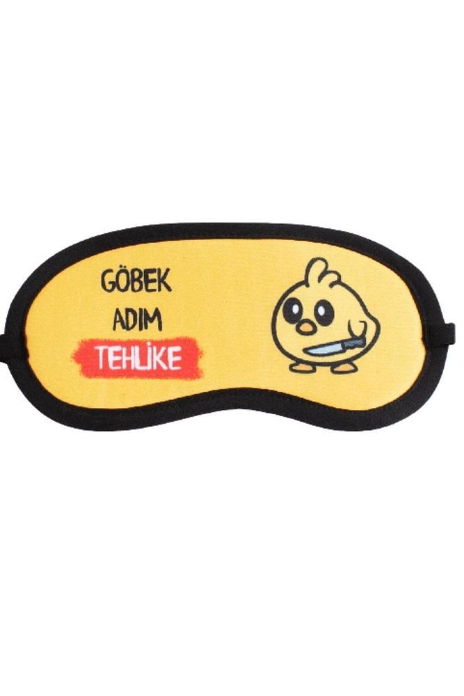 Göbek Adım Tehlike Tasarım Uyku Bandı