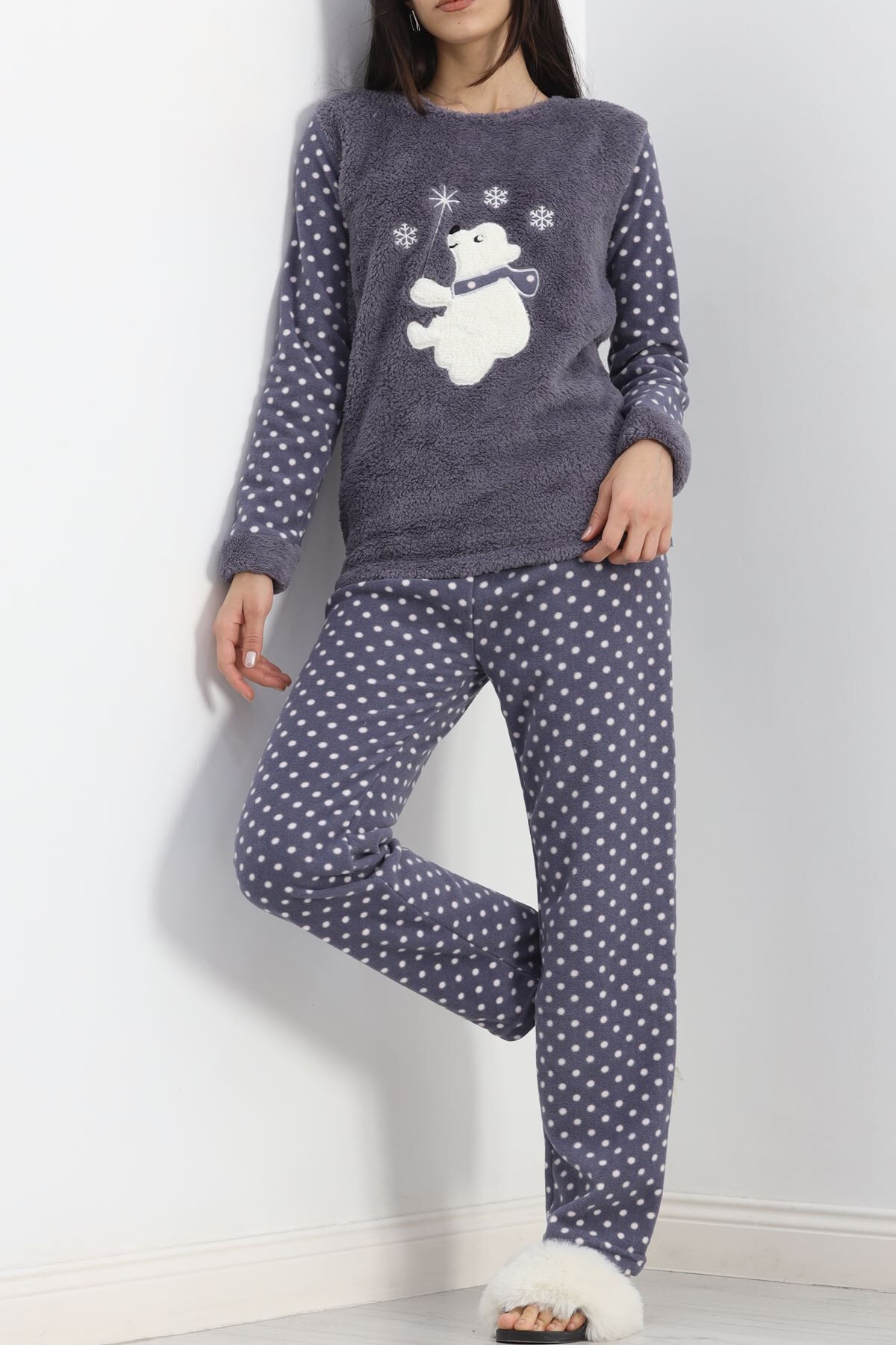 Polar Pijama Takımı Füme1 - 19200.1048.