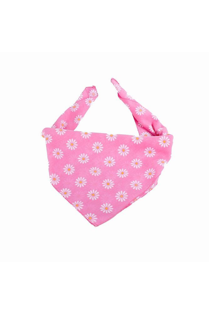 Pembe Papatya Tasarım %100pamuk Bandana