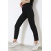 Contalı Mom Jeans Siyah - 2411.392.