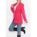 Tek Düğme Blazer Ceket Pembe - 15527.1791.