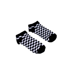 Damalı Tasarım Unisex Patik Çorap 36-42
