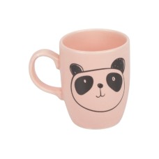 Pembe Panda Tasarım Seramik Kupa