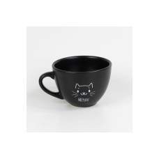 Kedi Miyav Tasarım Seramik Çay Fincanı