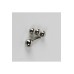 Kt-üç Top Cerrahi Çelik Piercing-0,8 Mm Bar