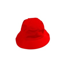 Düz Kırmızı Renk Balıkçı Şapka