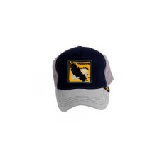 Gri Sarı Freedom Tasarım Unisex Şapka-cap