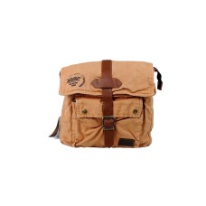 Old Cotton Su Geçirmez 7170 Branco Bag Unisex Omuz Çantası-camel