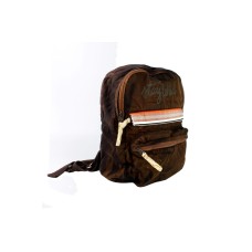 5098 Kc Lester Bag Unisex Sırt Çantası Kahve Yazılı