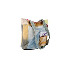 8207 Dalian Bag Omuz Çantası-patchwork No:3