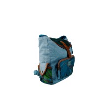 5000 Moroni Bag Unisx Sırt Çantası-mavi Desenli