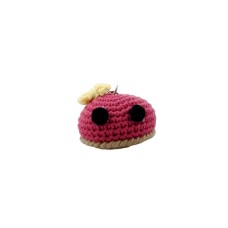 Pembe Puf Tasarım El Yapımı Amigurumi Anahtarlık-çanta Aksesuarı